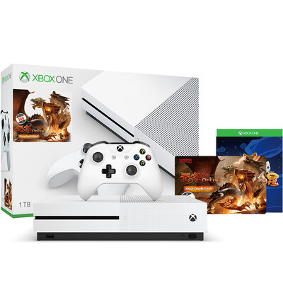 

Xbox National Bank Limited Edition 1T host Microsoft Microsoft Xbox One S 1TB home entertainment game machine can be a sense of body Winter Online limited edition