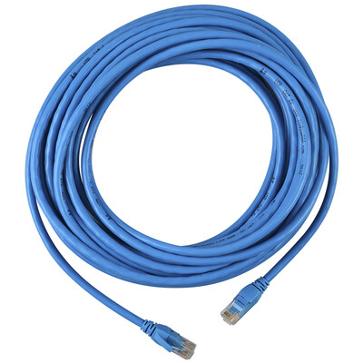 

Jinghua JH 0595 high-speed super six network cable original network cable with crystal head gigabit network cable home improvement computer router universal jumper 10 meters blue