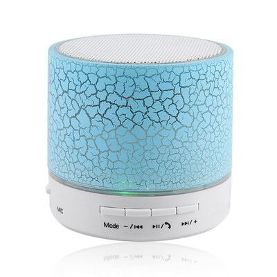 

LED Mini Wireless Bluetooth Speaker TF USB AUX Portable Musical Loudspeakers For Phone PC Computer with Mic
