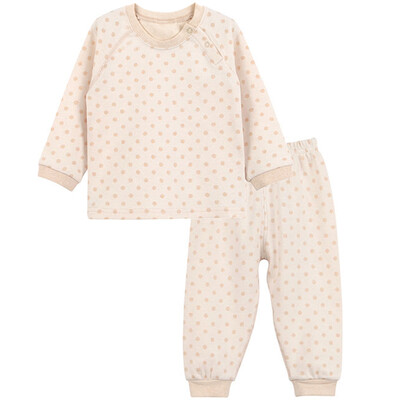 

Xin Song baby jacquard color cotton home clothing suit newborn spring&autumn color cotton underwear shirt pants suit shallow card its C275D80