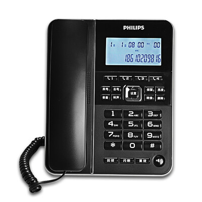 

Philips PHILIPS CORD228 caller phone home landline office plane white