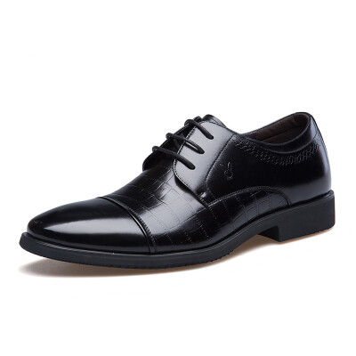 

Playboy Men's Classic Lace-up Round Toe Business Dress Shoes