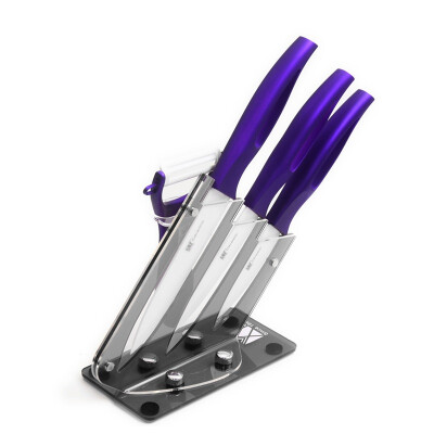 

New Arrival Ceramic Knife Set XYJ Brand Kitchen Knife Stand With Peeler Cooking Accessories