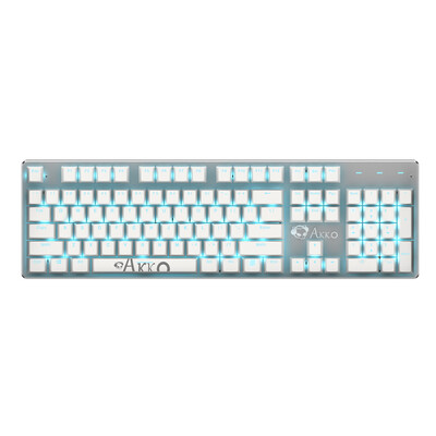 

AKKO AKS Space Mechanical Keyboard 104 Button White Cherry Cherry Tea Shaft