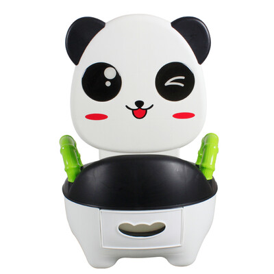 

Jinghuisi Chuang JH0146 men&women baby children toilet drawer baby toilet potty urinal black panda