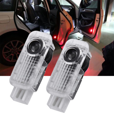 

2pcs Shadow LED Car Door Logo Welcome Projector Light Lamp for Audi A4 A6 A8