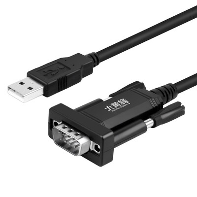 

Hornet (BUMBLEBEE) USB-кабель для последовательного интерфейса RS232 1-метровый USB-адаптер для конвертации DB9-конвертер Кассовый аппарат для печати этикеток для принтеров черный DU-101A