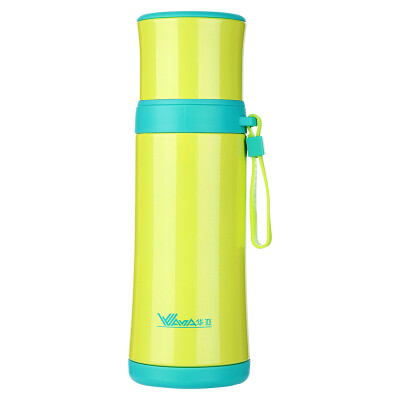 

Jingdong Supermarket Huaya WAYA stainless steel insulation cup vacuum sling cup HR-480D-8 warm green 480ml