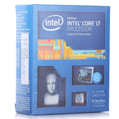 

Intel (Intel) X99 платформа 22 нм Процессор Core Duo i7 5930K (LGA2011-V3 / 3.5GHz / 15M)