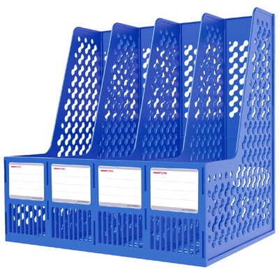 

KINARY SNIN Environmental Information Frame File Basket File Bar 3 Grid Blue