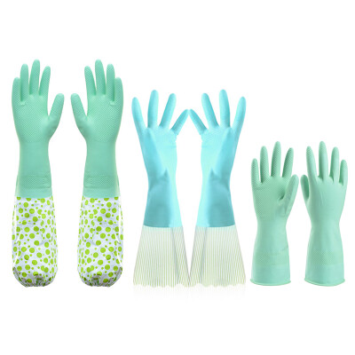 

【Jingdong Supermarket】 Fangcao Dishwashing Laundry Glove Home-friendly Long-Sleeved Glove with Smart Glove 3-Shirt