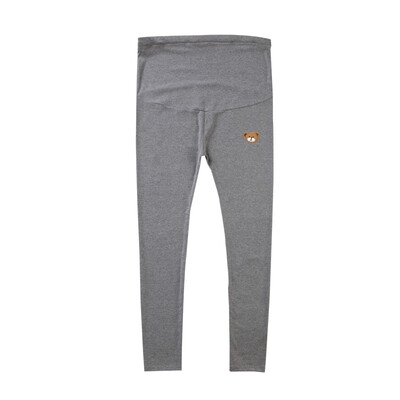

Pui Mummy Maternity Leggings Tattoo Leggings B7051 Gray
