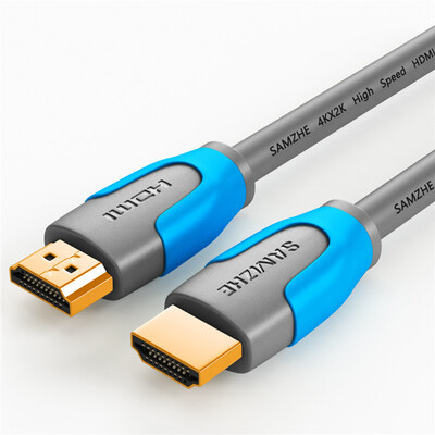 

Shanze (SAMZHE) SM-J150 Позолоченная версия цифровой линии высокого разрешения HDMI с поддержкой разрешения 2k * 4k 3D-проектор / компьютер / ТВ-кабель 15 метров серый синий