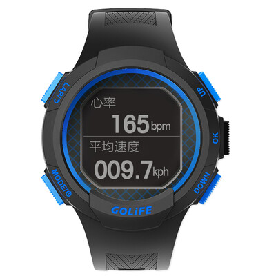

GOLIFE GoWatch 110i Plus GPS outdoor watch running cycling real-time heart rate watch swimming waterproof waterproof notice grass green