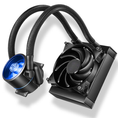 

Cooler Master MasterLiquid Pro 120 CPU с водяным охлаждением радиатора (поддерживает I9 2066 / Двойной насос полости / Microway Copper Bottom)