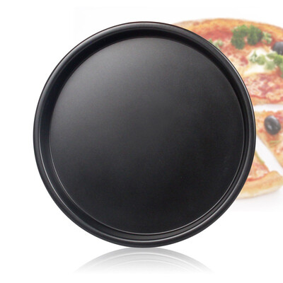 

[Jingdong Supermarket] thousand group Seiko baking mold deep mouth does not stick 8 inch pizza plate non-stick pan round baking Piazz disk pizza plate
