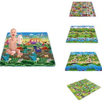 

MyMei beach Baby toy double-faced foam Play Mat, Letter animal paradise Safety+Gym floor Mat,Kids Climb Blanket 270370