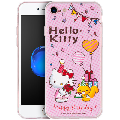 

Отлично HelloKitty день рождения серии iphone8 / 7 оболочки телефона / защитная крышка Apple 8/7 мобильных телефонов наборы мультфильм силиконовые анти-падение мягкой оболочки Hello Kitty подарочные модели