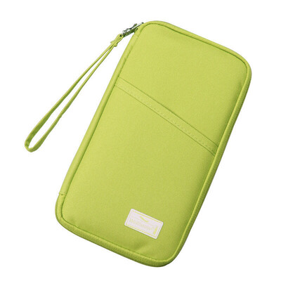 

WELLHOUSE Multi-Purpose Fashion Ticket Passport Credit Card ID Document Organizer Holder Bag Purse Travel Pouch Case Cover