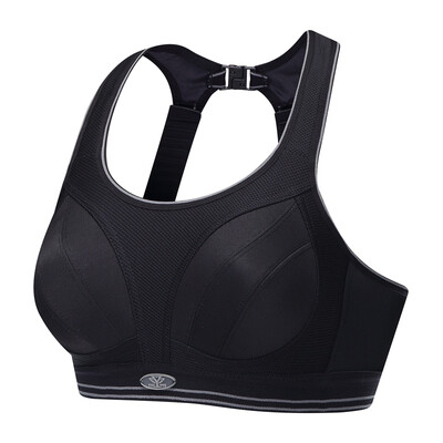 

Yvette YVETTE sports underwear function underwear high-strength shock-proof no steel ring sports fitness vest bra SU6081 black 75A