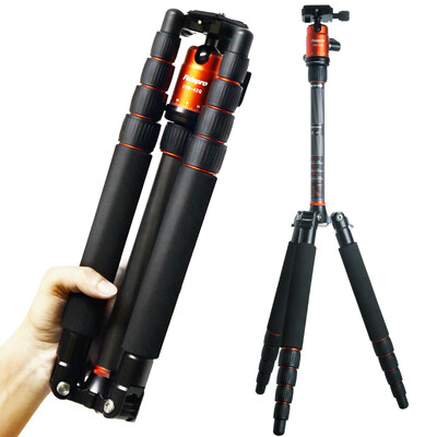 

Fotopro X-4C FPH-42Q O Carbon Fiber Light Portable Tripod