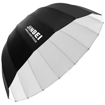 

Kimbe 105 white deep mouth umbrella photography photography equipment accessories diameter 105CM