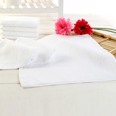 

Canasin towel textile five-star hotel small towel cotton hotel towel white 50 grams 35 35cm