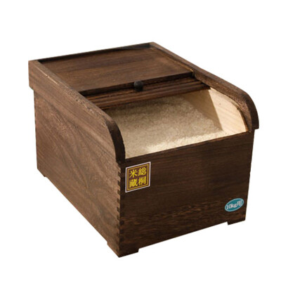 

SIMELO Schmeler charred Paulownia rice box 10KG (re-roasted color