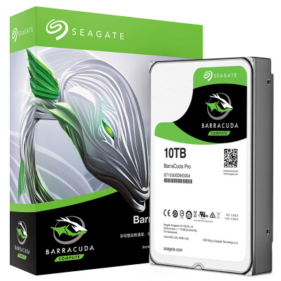 

Seagate Barracuda Pro Series 10TB 7200 RPM 256M SATA3 Desktop Hard Drive (ST10000DM0004