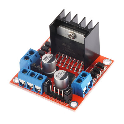 

Двойной модуль H мост шагового двигателя привода Плата контроллера для Arduino L298N