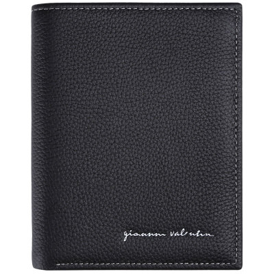 

Giovanni Valentino (GIOVANNI VALENTINO) Men's Poker Business Ngau Tau Leather Multifunctional Wallets Wraps 720812210 Black