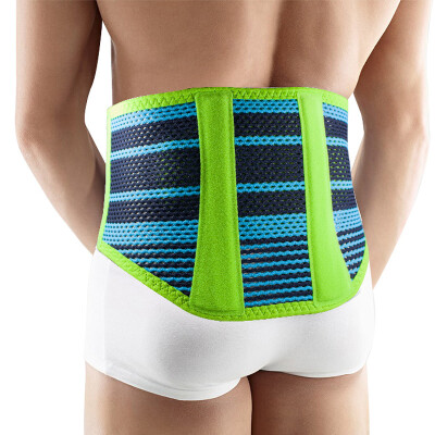 

BAUERFEIND) SPORTS BACK SUPPORT Sports Series Lumbar Blue