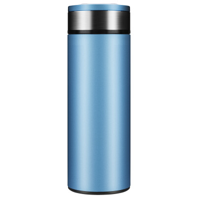 

Vientiane WANXIANG H6 350ML practical business-type insulation Cup stainless steel men&women office cups fashion straight body cup car beads pearl blue