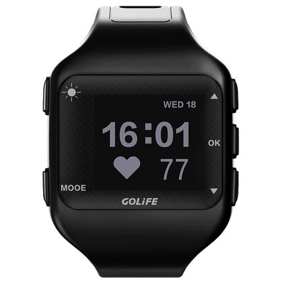 

GOLIFE GOLIFE GoWatch 790HR黑色 GPS户外手表 光电心率跑步游泳腕表防水智能男女手表