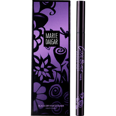 

Marie McGrady MARIEDALGAR cool black speed eyeliner 10ml waterproof not fainted eyeliner pen water can be unloaded