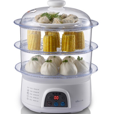 

Bear (Bear) electric steamer home multi-functional booking three high-capacity multi-layer steamer DZG-305 8L