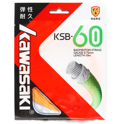 

Kawasaki KAWASAKI KSB-60 Fluorescent Orange 0.72mm High Elasticity High Durable Nanotechnology Badminton Racket Line