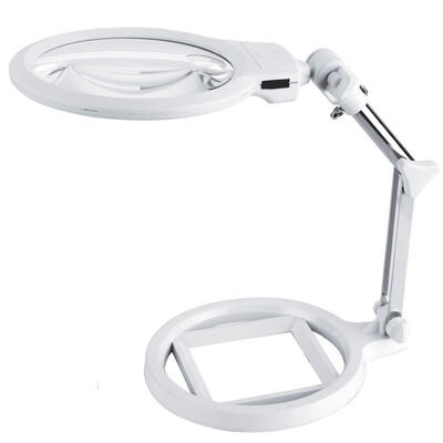 

MIXOUT MILO Desktop Magnifying Glass Folding HD with LED Light Reading Repair Carving Lighting Magnifier MX-T06