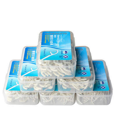 

Teeth Stick Dental Flosser Complete Interdental Teeth Clean Oral Care Floss Pick Smooth Round Thread ABS Handle 50pcs/box*6