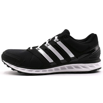 

[Jingdong supermarket] Adidas (adidas) neutral paragraph breathable cushioning light leisure sports jogging shoes BA8477 a black / bright white 4 yards / 37 yards