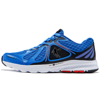 

Qiaodan running shoes damping mesh light mens sports running shoes XM1570223 gamma blue black 41
