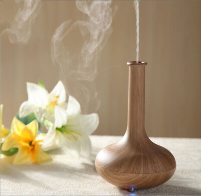 

NEW Woodgrain Aroma therapy Ultrasonic Air Humidifier Diffuser Ionizer400179