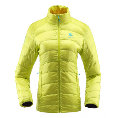 

Kailas kailas outdoor down jacket winter women in the short paragraph warm wind thickening down jacket green blue S KG320064