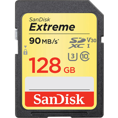 

SanDisk 128GB SDXC UHS-I Memory Card V30 U3 Class10 SD Card