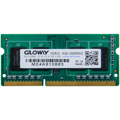 

Guangwei Gloway war will DDR3 4GB 1600 frequency notebook memory