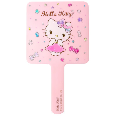 

HELLO KITTY Hello Kitty ABS Handle Mirror Portable Mirror Porcelain Porcelain 1634