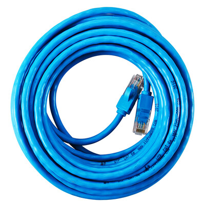 

Jinghua JH 1445 high-speed ultra-five network cable original engineering level Fast network cable oxygen-free copper conductor jumper Fluke link test high-speed transmission 10 m blue