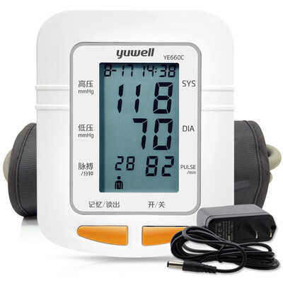 

Дайвинг (YUWELL) YE660C голос электронный сфигмоманометр верхнее плечо измерительного измеритель артериального давления раздела
