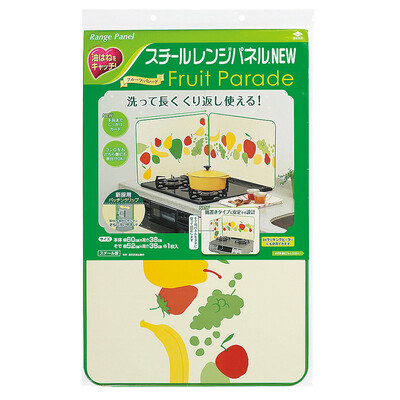 

Jingdong Supermarket Toyal Toyo Aluminum Japan imported fruit pattern steel protective plate block oil plate stove plate high temperature corrosion resistant easy to clean oil plate 635 40 1cm