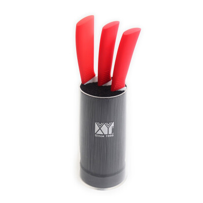 

Hot Sale 3, 4, 5 Inch Ceramic Knife Set With 6 Inch Knife Stand XYJ Kitchen Knives Cooking Tools